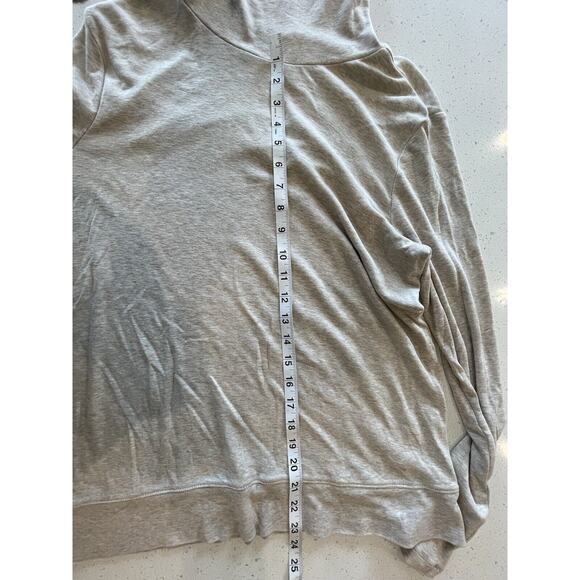 J. Jill Relaxed Beige Soft Pima Cotton Blend Turtleneck Size Small - Picture 10 of 10